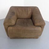 Buffalo Chair in leather by De Sede, 1970s