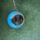 English ceramic lamp base Burmantofts Pottery England, 1880