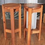 Wooden bar stools