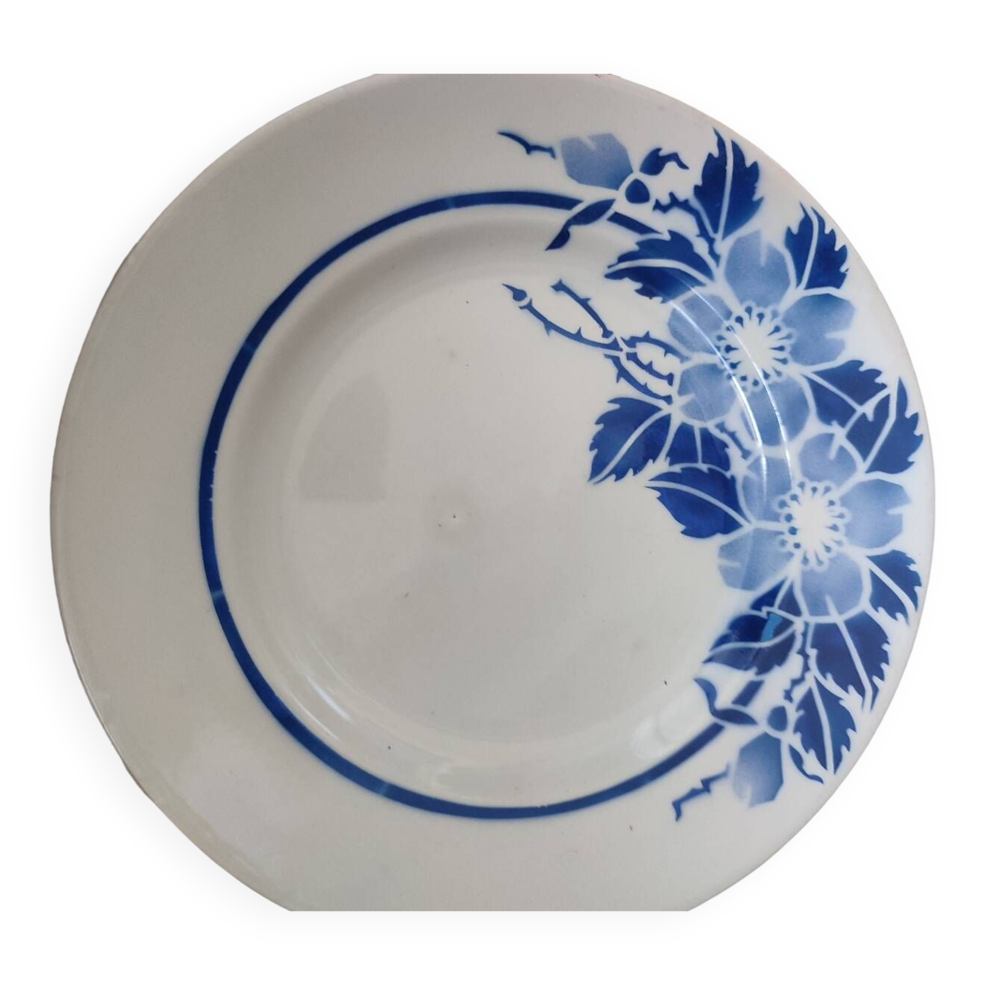 Set of 2 Hamage and Moulins des Loups plates