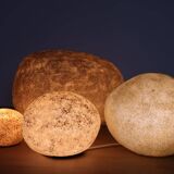 Set of 4 “Dora” model rock lamps by André Cazenave for Atelier A, 1960
