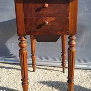 Louis Philippe secret table marquetry