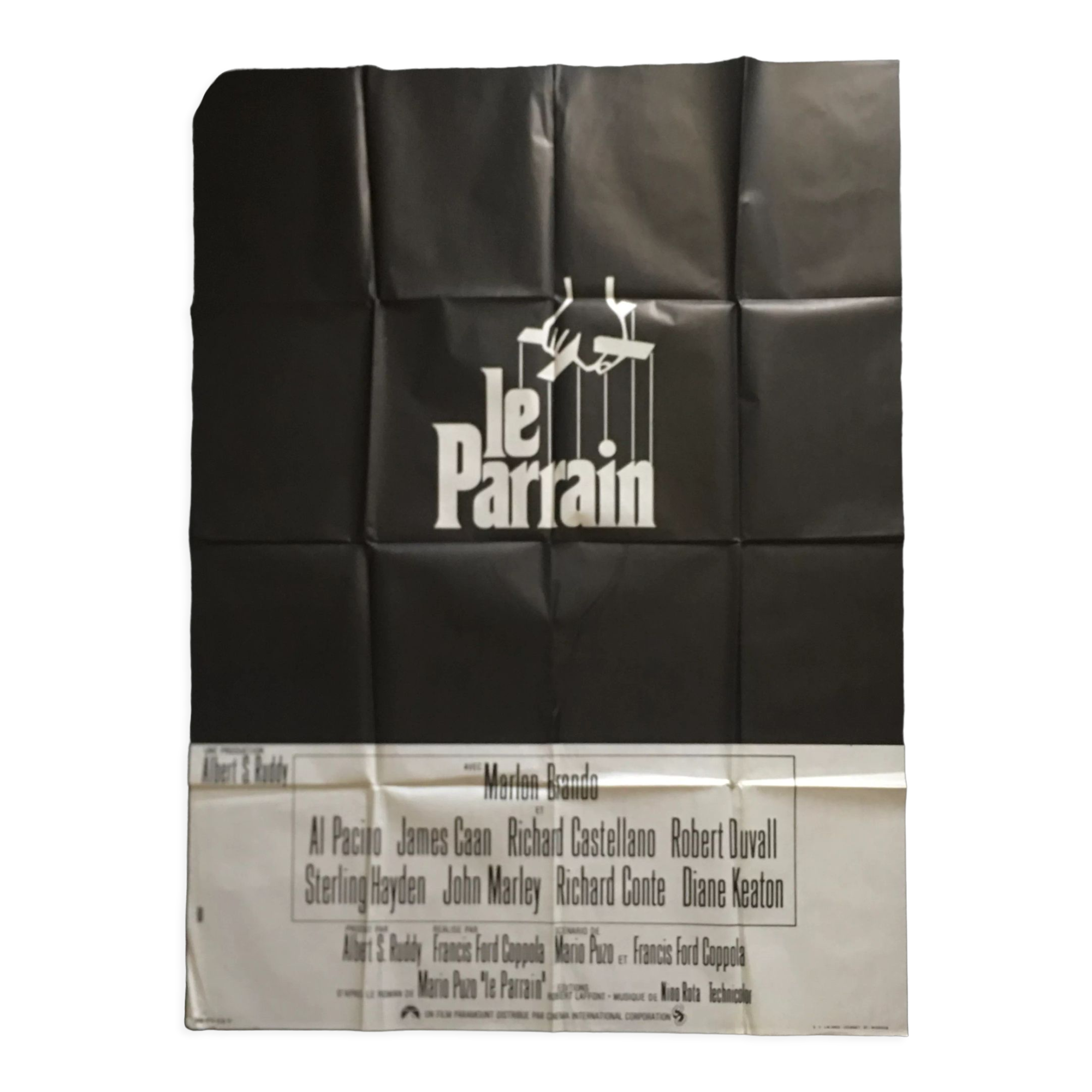 Le Parrain - affiche originale française - 1972