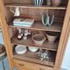 Art Nouveau bookcase hosiery cupboard