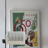 Oluce 626/L floorlamp Joe Colombo Design. Vintage Italian design. White Oluce lamp by Joe Colombo