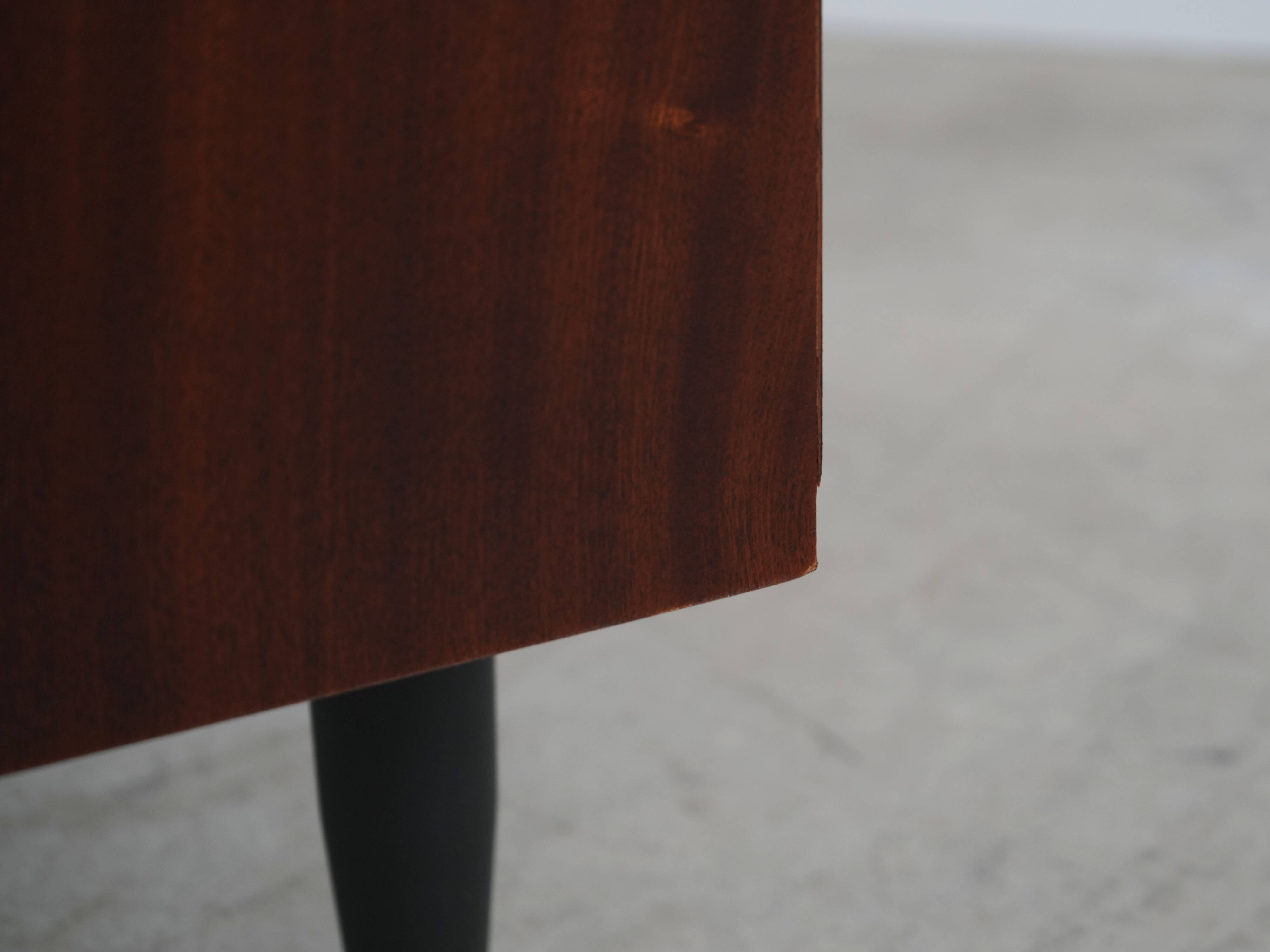Mahogany bookcase, Danish design, 1970s, production: Denmark
