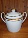 Sweetener in Sologne porcelain Larcheveque Pattern edging garland Gilded