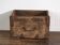 Ancient Chinese wooden basket with iron hoop – China, circa 1900
