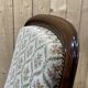 Fauteuil Voltaire du XIXème en noyer - L=68cm, P=78cm, H=1m07, H assise=40cm.