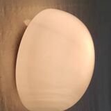 Opaline globe ceiling light 20 cm - 1960s
