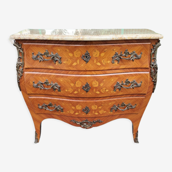 Inlaid chest of drawers