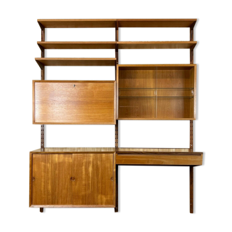 Teak wall shelf for Cado Poul Cadovius 60/70