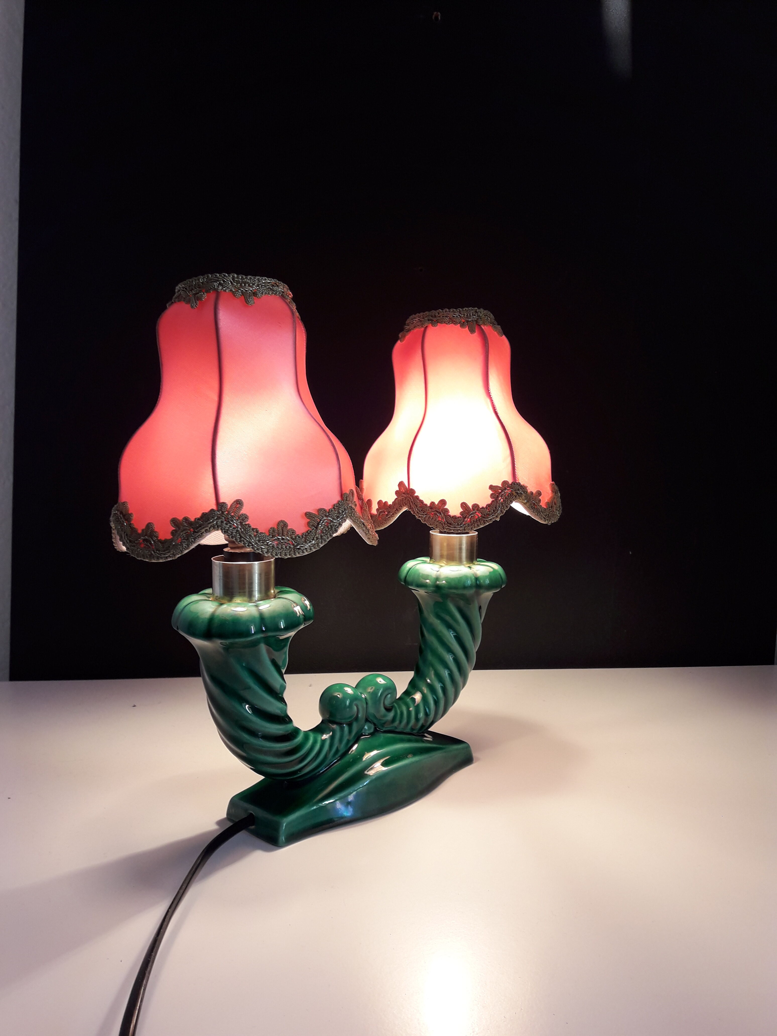 Ceramic table lamp 50s
