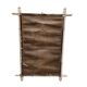 Vintage White Faux Bamboo Mirror, 1930/40s