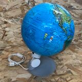 Old Terrestrial Globe World Map Globe A/S Denmark Type 2000Z Vintage