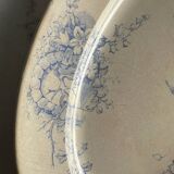 Old floral decor presentation plate