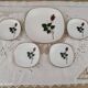 Set 5 pieces for porcelain aperitif Bavaria