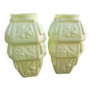 2 vases art déco