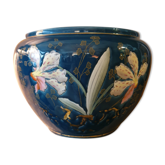 Cache-pot faïencerie DB de Lille