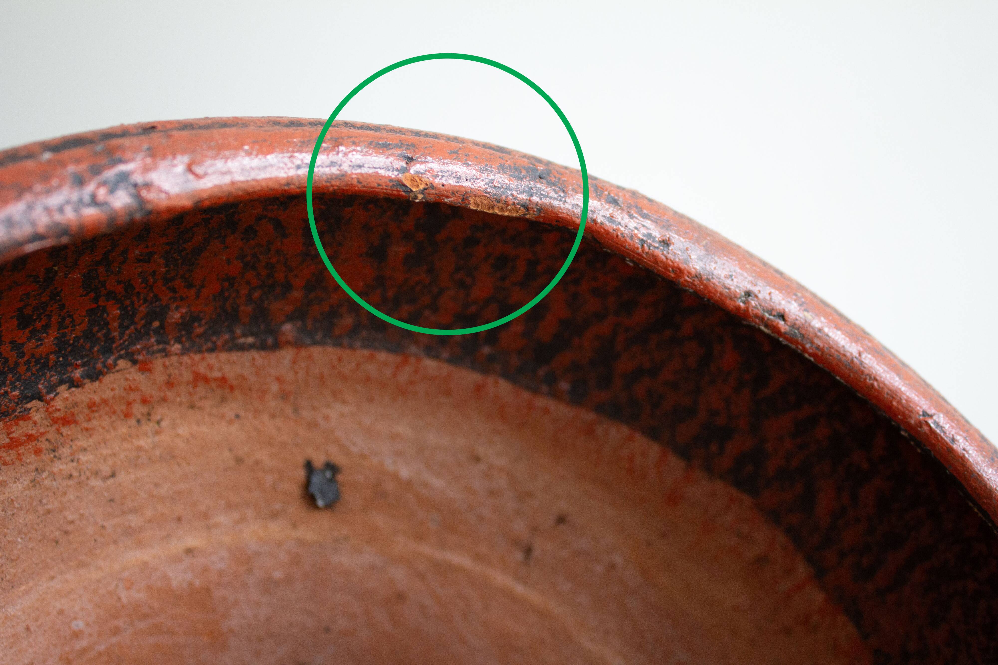 Large vintage K.D. ceramic planter / fruitbowl