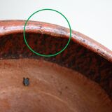 Large vintage K.D. ceramic planter / fruitbowl