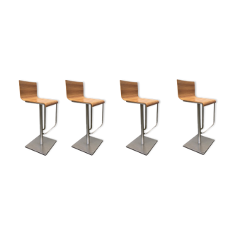 Zebrano stools