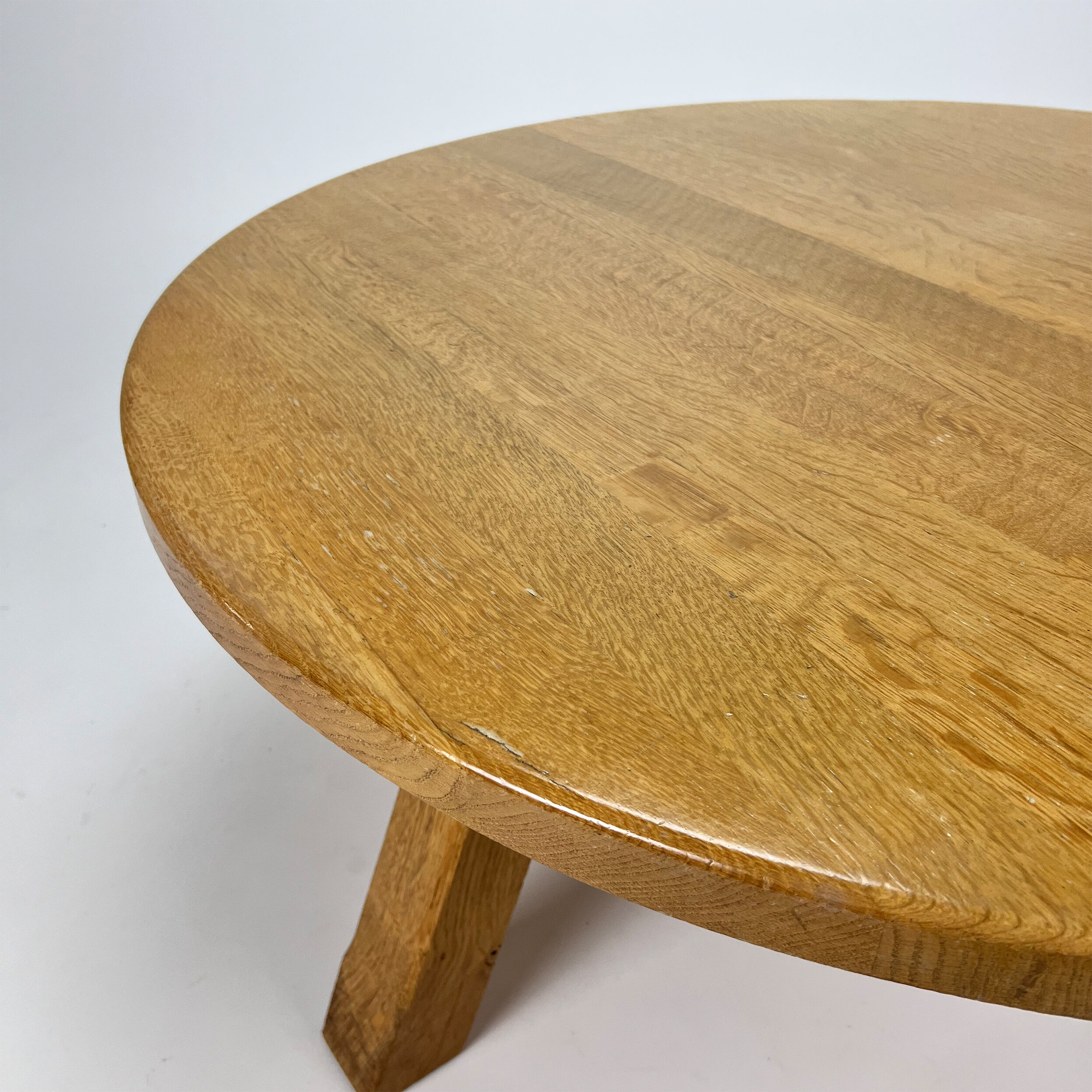 Mid century modernist oak coffee table, 1960s