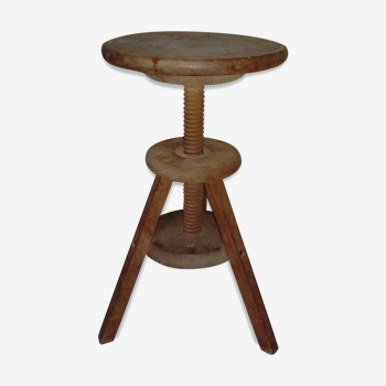 Stool adjustable screw workshop