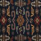 Vintage Turkish rug handmade 186x242 cm