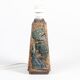 Swedish ceramic desk lamp marked Fischer, 1960