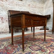 Men's dressing table in mahogany stamped period Louis XVI XVIII th century