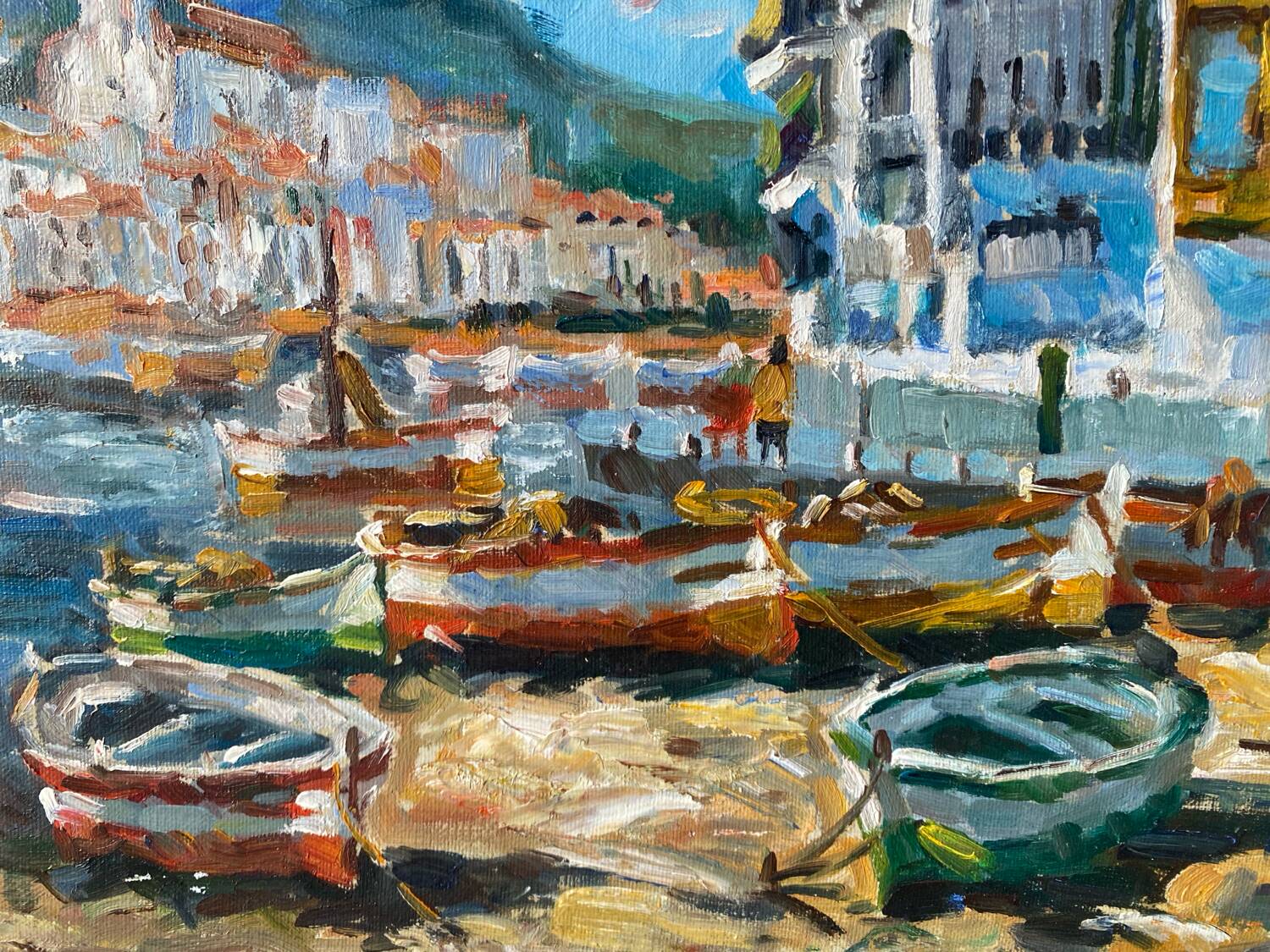 Mediterranean fishing port