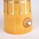 Unique wooden lamp by Stanislav Kučera and manufactured by ÚLUV