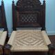Pair of folding tibetan armchairs