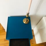 Table de chevet bleu