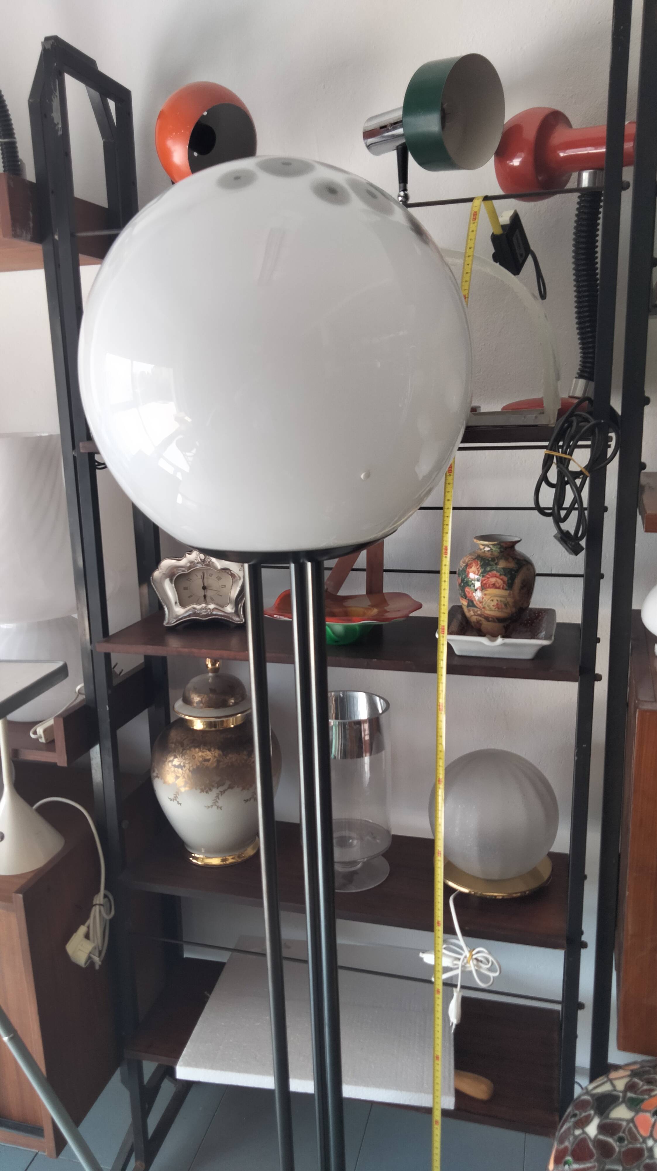 Lampadaire en verre de Murano La Murrina, Italie années 1960