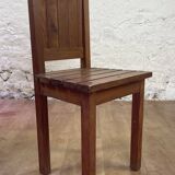 Set of 4 wooden chairs