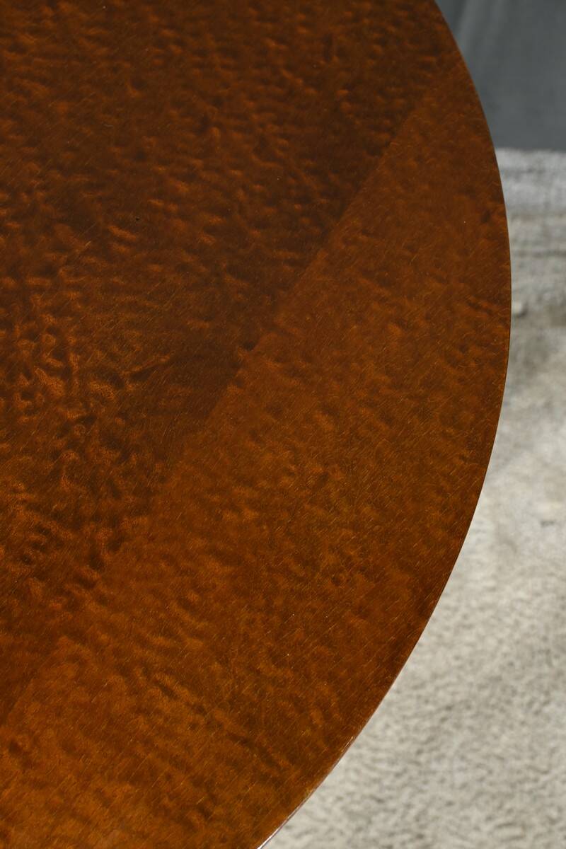 Table Guéridon en Loupe d’Amboine, Art Déco – 1930