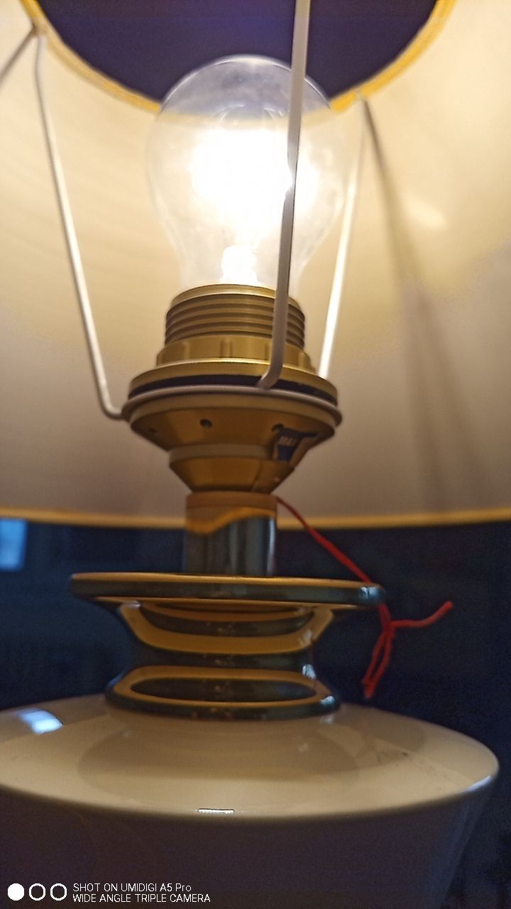 Le Dauphin France, table lamp, H 46 cm, ceramic