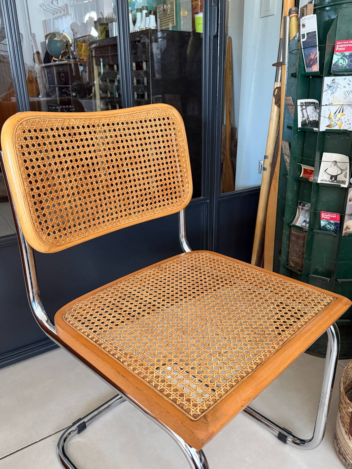 Chaise "Cesca" B32 Marcel Breuer – Made in Italy vintage