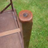 Vintage folding games table