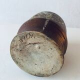 Large stoneware flower vase signed Bodin