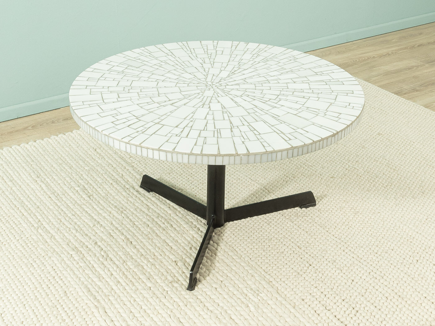 1950s mosaic coffee table
