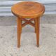 60s compass foot stool