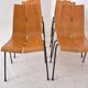Set of 8 GA Chairs by Hans Bellmann for Horgen-Glarus, Switzerland, 1960s