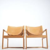 Set of armchairs and coffee table by Rainer Schell for Franz Schlapp, 1960s