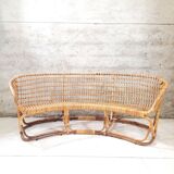 Living room - sofa, pair of armchairs - bamboo