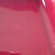 Large square burgundy ashtray
