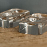 Pair of crystal salters
