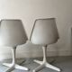 Set de 3 chaises tulipe par Maurice Burke pour Arkana, design 1970